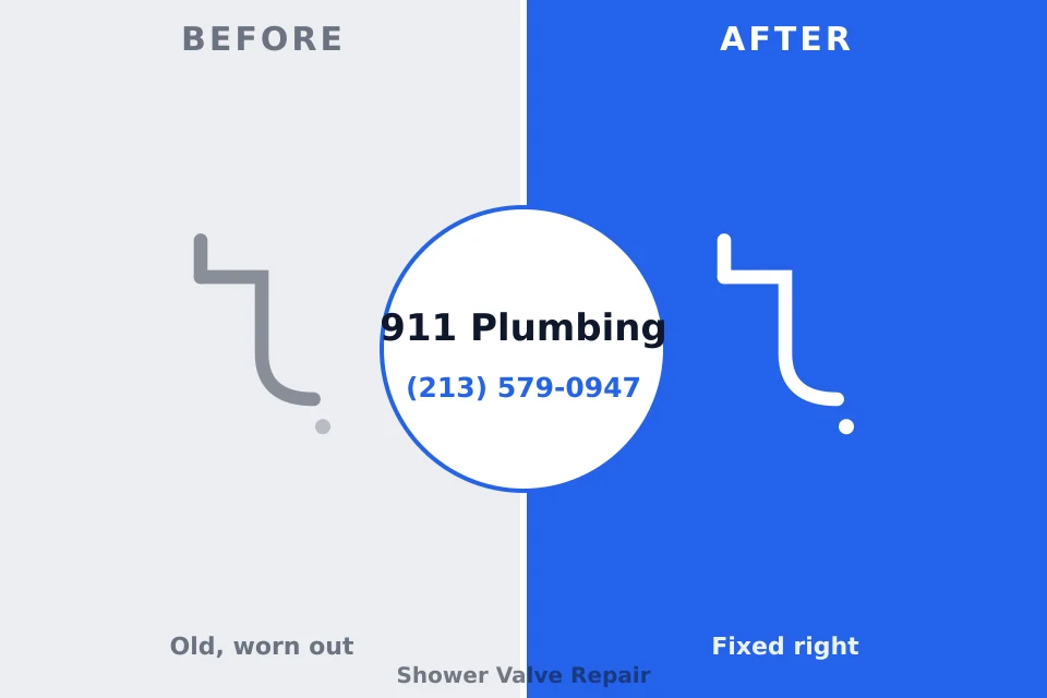 Before and after: plumbing company Stevens Point, WI